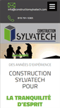 Mobile Screenshot of constructionsylvatech.com